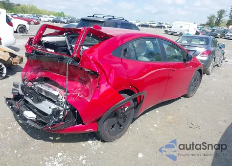 2024 Toyota Prius Le z USA, uszkodzony, nr VIN JTDACAAU3R3041074